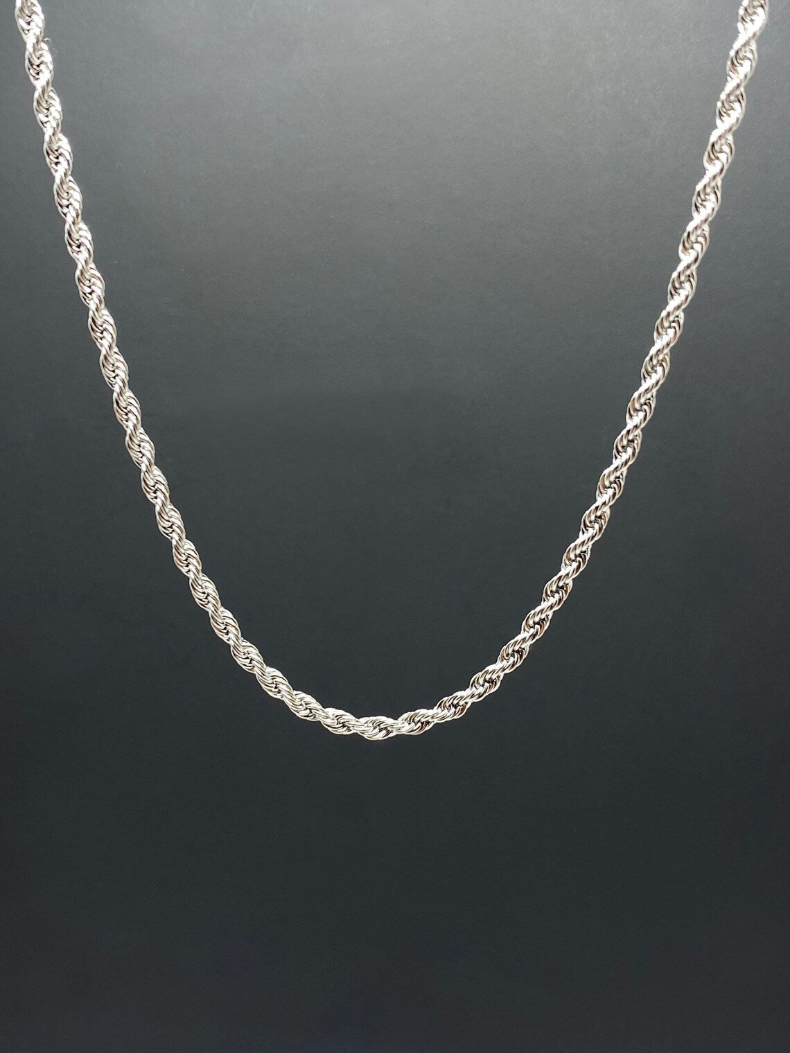 Micro Rope 3MM Chain - Luxuria Jewellery