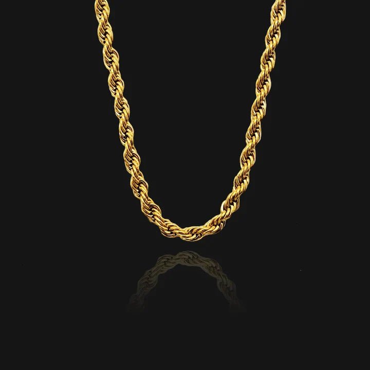 Micro Rope 3MM Chain - Luxuria Jewellery
